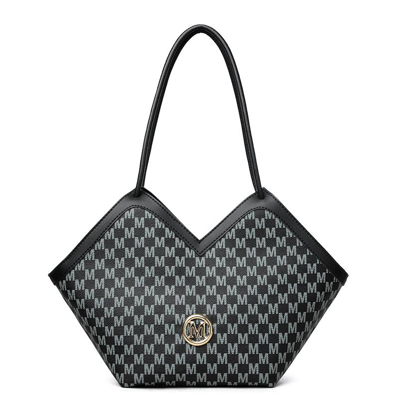 High-value bag women's large-capacity new niche design women's bag high-end large bag tote shoulder women's bag