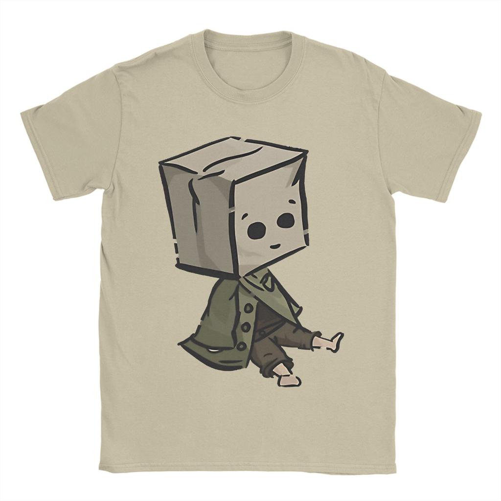 Funny Little Nightmares Video Game Tshirts Men Cotton Short Sleeve O-neck Summer TopsTops