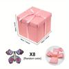 1set  Creative Festival Gift Box Surprise Love Combination Flying Butterfly Handmade Birthday Gift Box Festival Gift