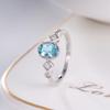 2025 Fashion Jewelry Ring Inlaid with Zircon Accessories Gift Simple Opening Ring Women's Ring