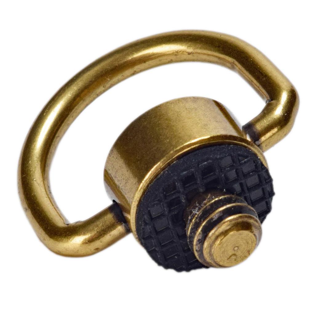 Etsumi Screw for Camera Strap Brass 2 Pieces 1/4" D-ring E-2522-2