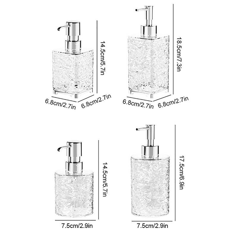 300/400 ml Płyn do mycia twarzy w piance Dozownik pianki Plastikowe butelki z pompką Mini pusta butelka Wielokrotnego napełniania Na podróż Kosmetyki do czyszczenia