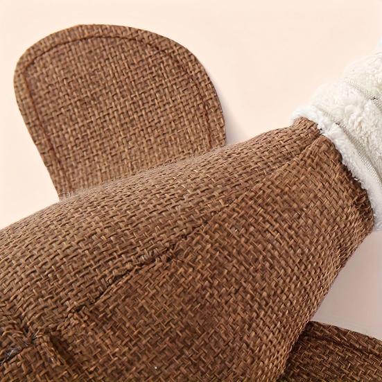 Linen Bird Dog Toy Wild Goose Squeaky Dog Chew Toy Interactive Stuffed Puppy Teething Toy for Dogs Cats Teeth Cleaning Hunting Instinct