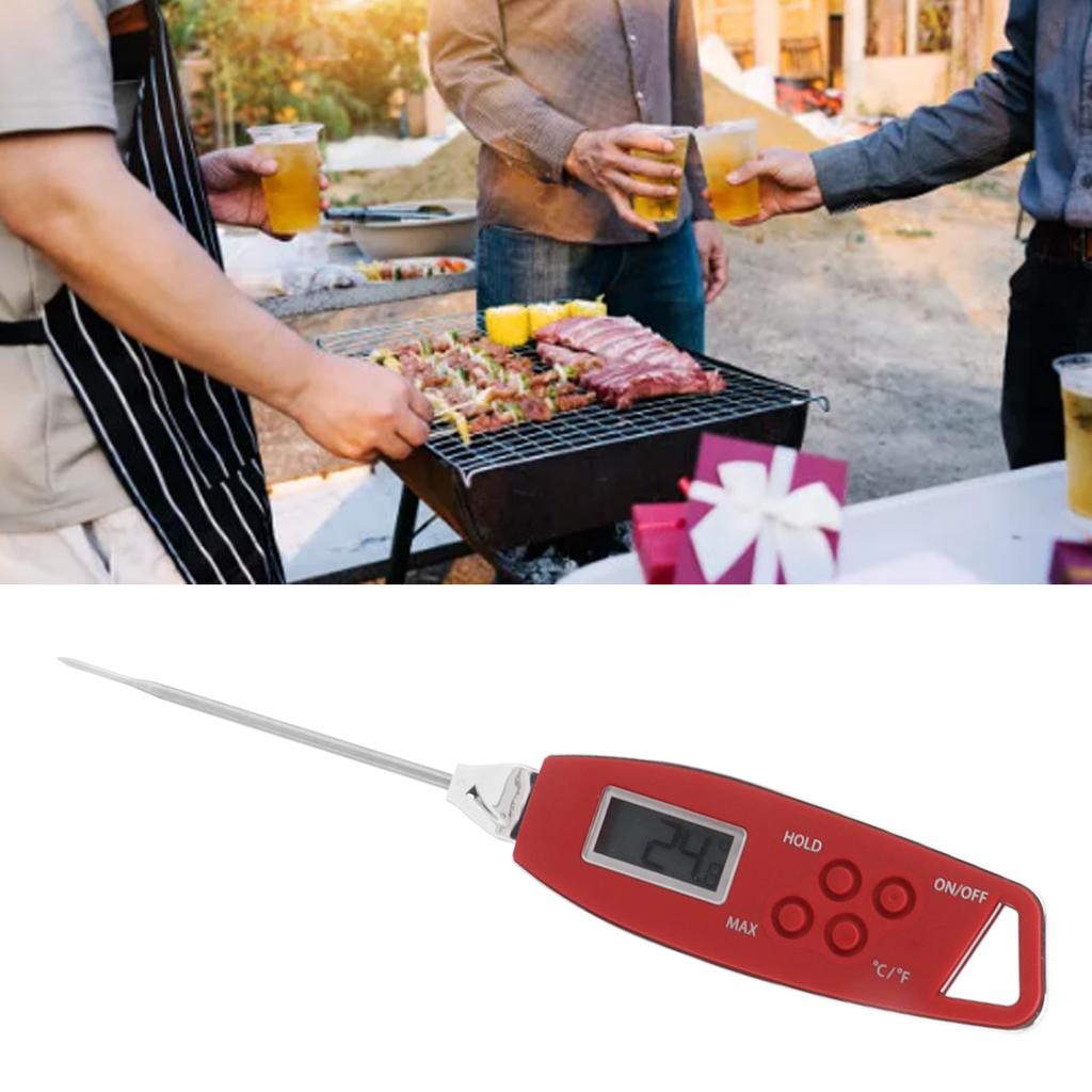 Digital Food Thermometer Accurate   Read Thermometer Kitchen Tool for Grilling Cooking