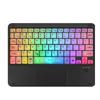 Backlit Bluetooth Keyboard Colorful Luminous Portable Keyboard Ultra Thin Wireless Keyboard  Office