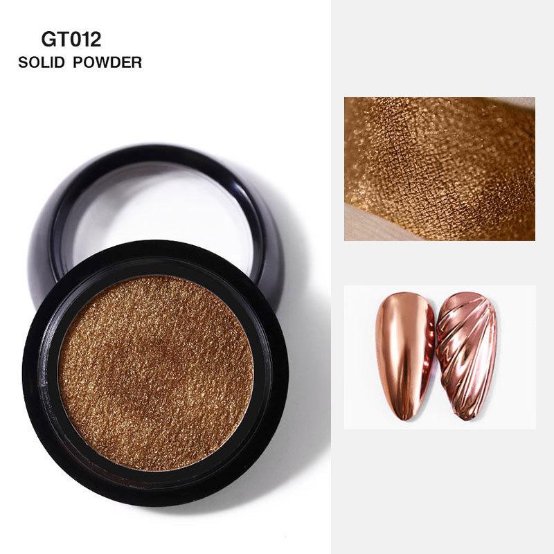 Nail Art Bubble Powder Decoration Glitter 3D Mirror Effect Pigment 0.5g Shimmer Nail Polish for Nails Beauty Tools
