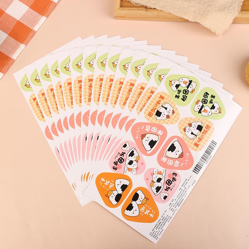 Triangle Rice Ball Packing Bag Stickers Nori Seaweed Onigiri Sushi Bag Stickers Sushi Making Mold Tools Bento Accessories