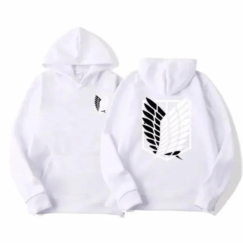 Men Women Streetwear Pullover Harajuku Shingeki No Kyojin Hoodies Sweatshirt Clothes Attack on Titan Men's Hoodie Anime Hoodies