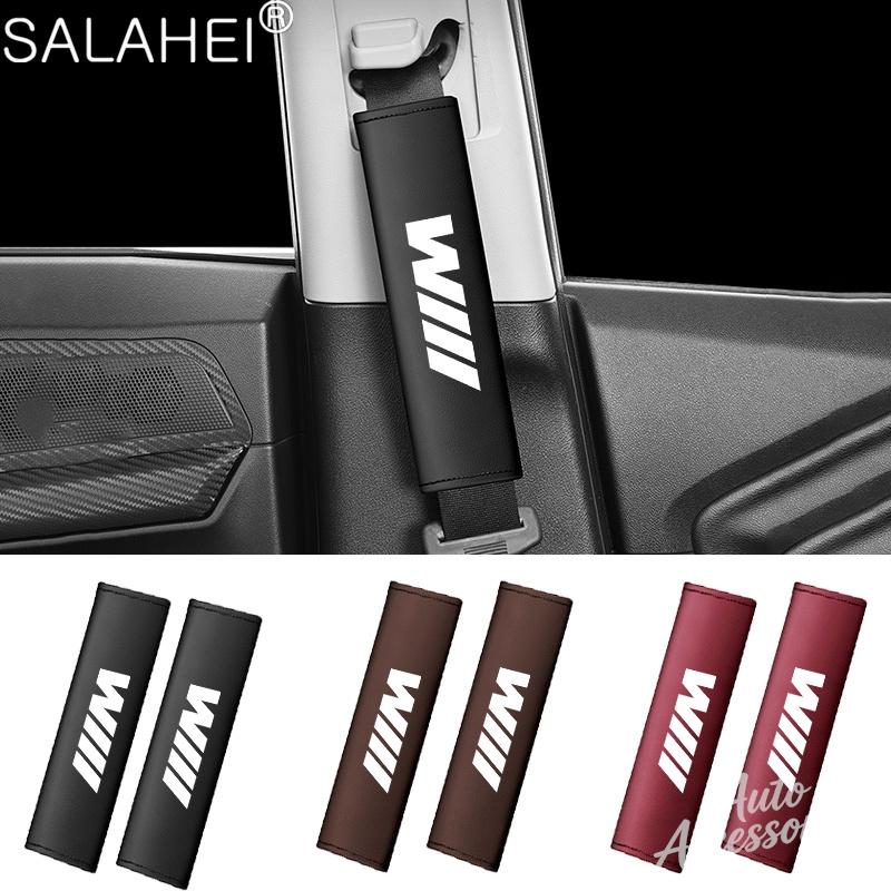 FA4Car Seat Belt Shoulder Protector Cover Seat Belt Shoulder Pad For BMW M M1 M2 M3 E39 E46 E90 E60 F10 F11 F20 F30 F34 X1 X3 X5 X7 WP3