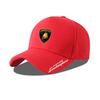 For Lamborghini Emblem High-end Fashion Men's and Women's Printed Car Snapback Baseball Cap Adjustable Casual Hat Accessories