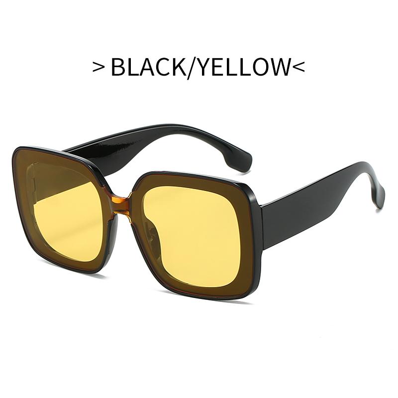 Retro Classic Square Sunglasses Women Men Simple Brand Shades Leisure Commute Sun Glasses Lady Man UV400 Protective Glasses