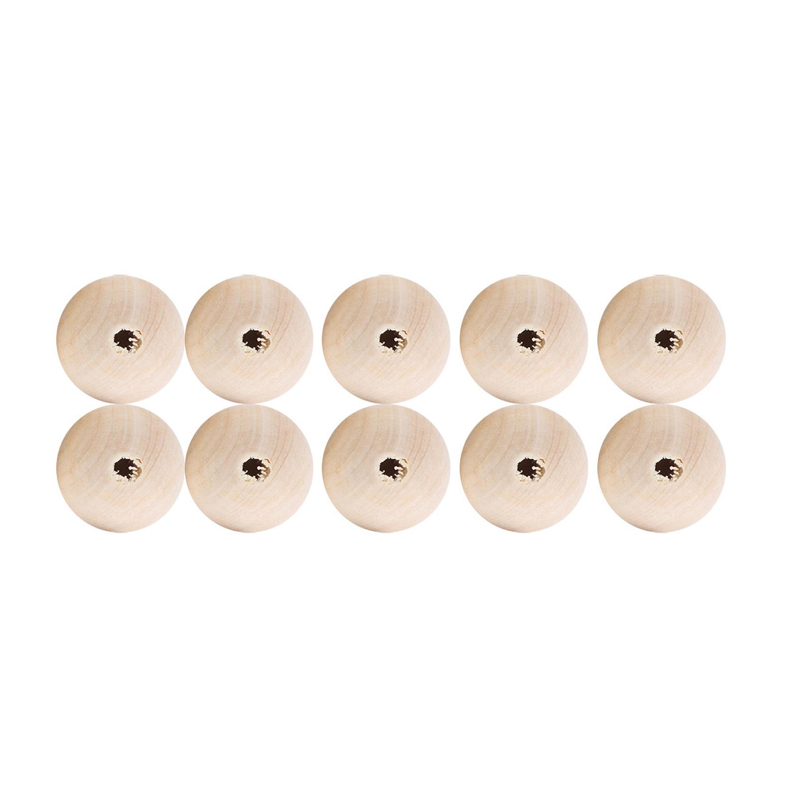 

5 мешков деревянных бусин натурального круглого цвета DIY ожерелье аксессуары ручной работы 22 мм 25 мм 30 мм(Натуральный цвет 22мм