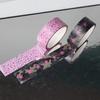 6PC Mix Korean Sweet and Cool Paper Tape Star Glasses Polka Dot Diy Decorative Collage Hand Account Material Tape Roll Sticker