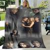 The Vampire Diaries Damon Salvatore Decken warme Flanelldecken Picknickdecke Heimreise Decke Bettwäsche Geburtstagsgeschenk