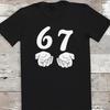Six Seven T-Shirt Hands 6-7 Meme T-Shirt Viral TikTok Trend Tee Graphic T Shirts Cotton Round Neck Streetwear Tees Short Sleeve