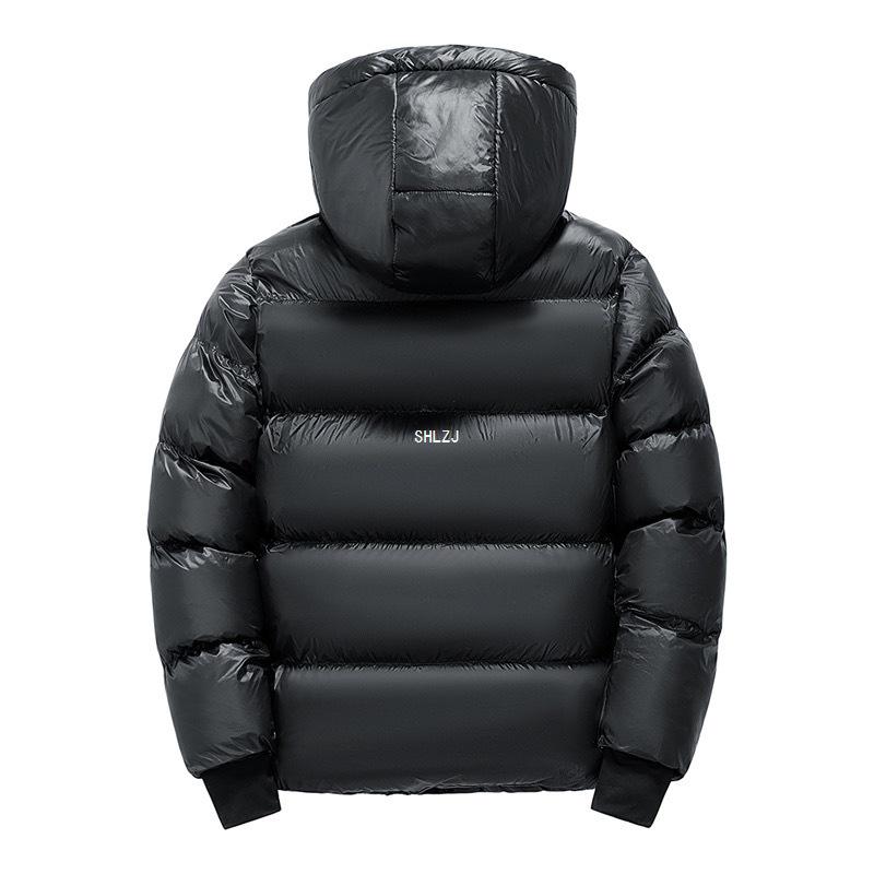 2024 Graphene Lined Down Jacket: Top Heat Storage, Warm, Waterproof, Anti-down, Black Tech Fabric.