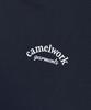 CAMEL WORK Small Logo Sweatshirt (Navy)
