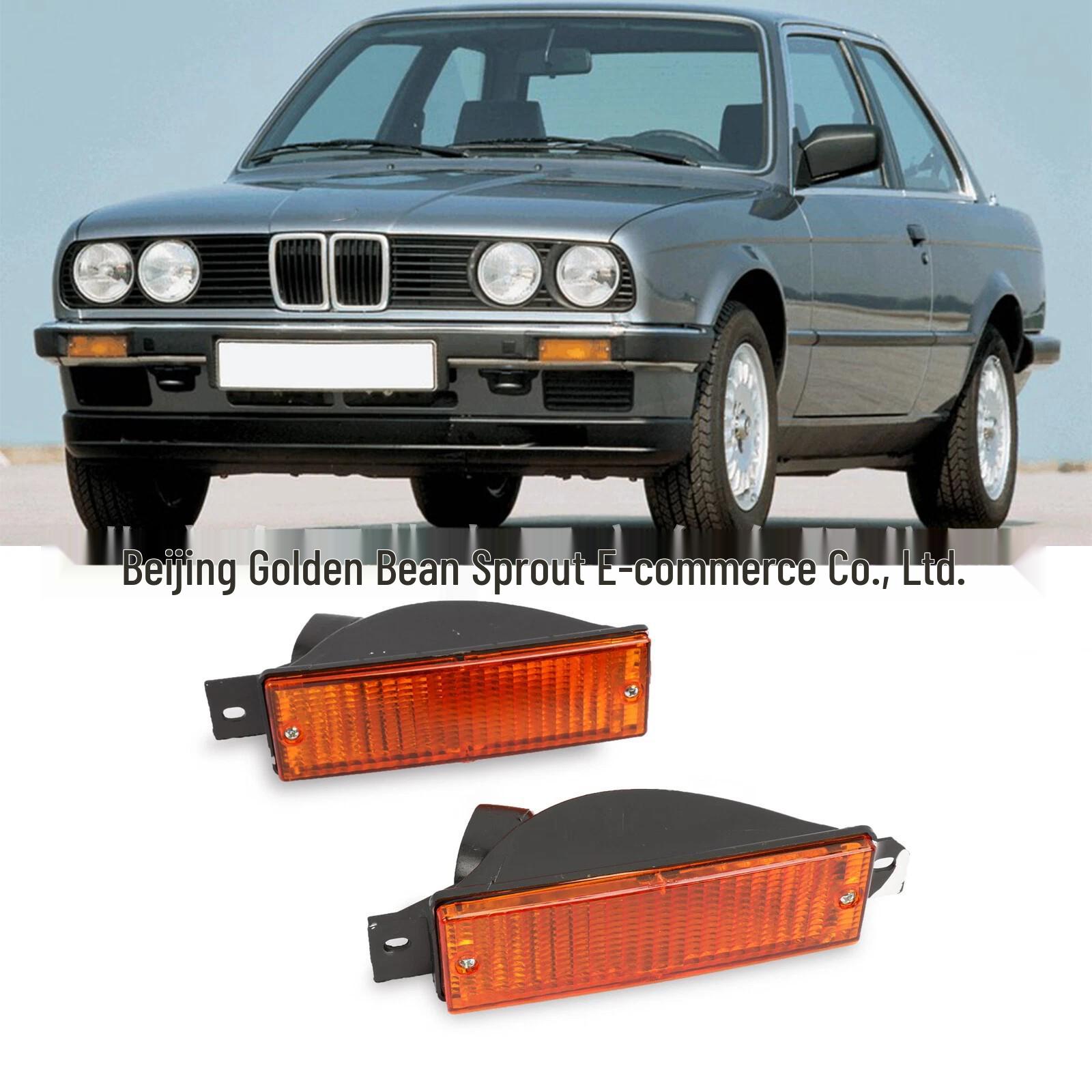 

BMW 3 Series E30 Front Bumper Matte Turn Signal Light (63131380966, 63131380965) Neutral