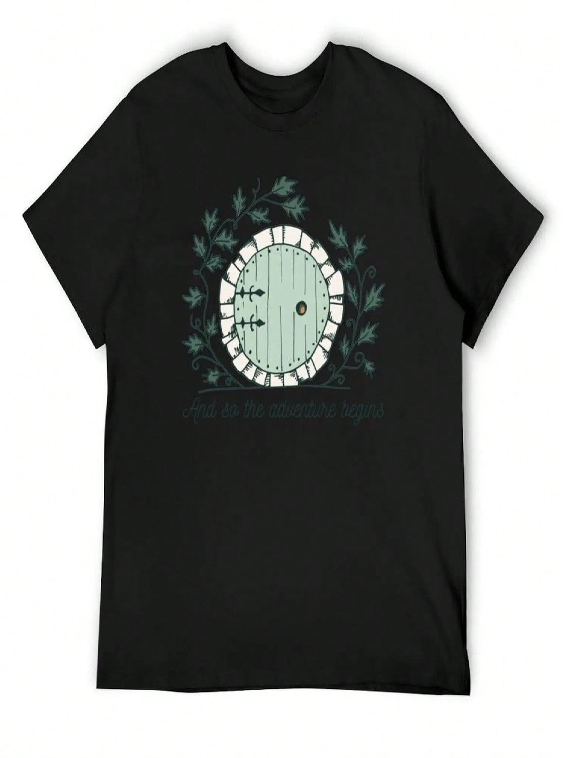 Baggins Door With Twigs ShirtsNew Design 2021 T-Shirt Custom T-Shirts Tees Vintage Clothes T Shirt For unisex S разноцветный