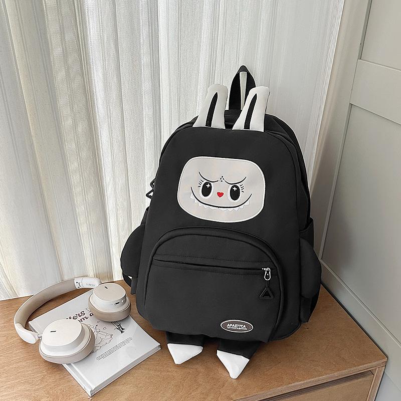 New high-value niche design cute cartoon backpack level 1-3 casual lightweight large-capacity backpack