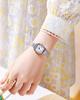 Vintage Roman Ladies Niche Light Luxury Small Square Disc Stainless Steel With Waterproof Quartz Watch