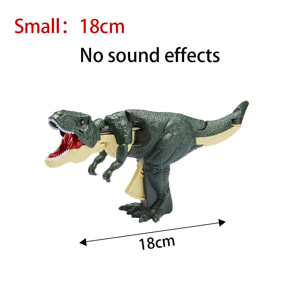 Swinging Dinosaur T-rex Toy Creative Telescopic Spring Dino Fidget Christmas Gifts Children Decompression for Kids Battery-free