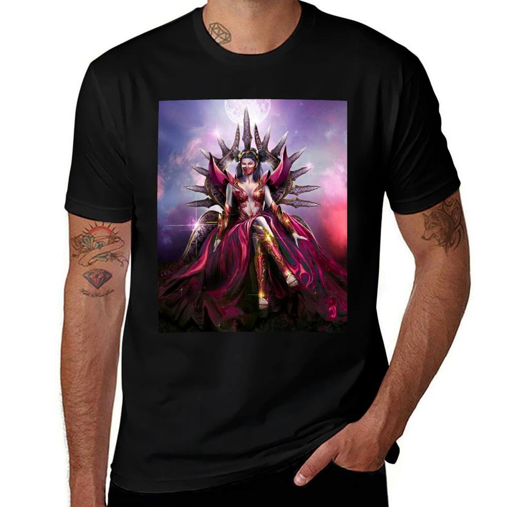 Queen Mileena Tshirt Simple Casual Short Sleeve Tee