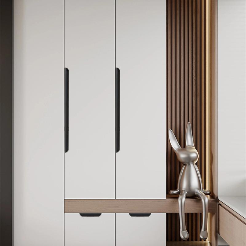 Mânere Metalice Ascunse pentru Sertare, Feronerie Modernă pentru Dulapuri și Sertare, 8cm-50cm