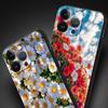 Phone Case For iPhone 17 16e 15 14 13 12 11 Pro Max SE 7 8 Plus Shell iPhone 16 Soft TPU Cover Soft Pale Little Flower