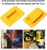 10Packs Tool Holders for Dewalt 20V Drill Mount Fit for Milwaukee M18 Tools