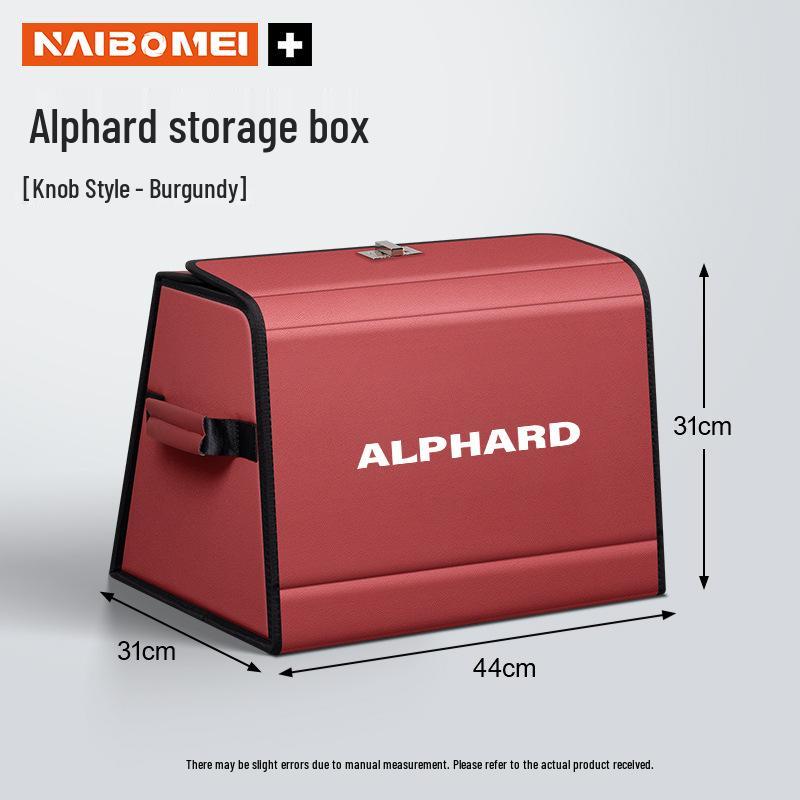 Toyota Alphard Trunk Organizer and Storage Box