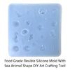 Detailed Sea Creature Silicone Mold For Epoxy Resin Art Handmade Jewelry Pendant Supplies And DIY Gifts