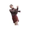 Nike Dri-Fit SS25 Trail Fashion Comfortable Simple Versatile Solid Color Sports Shorts Women Shorts Deep-Red HM0281-218