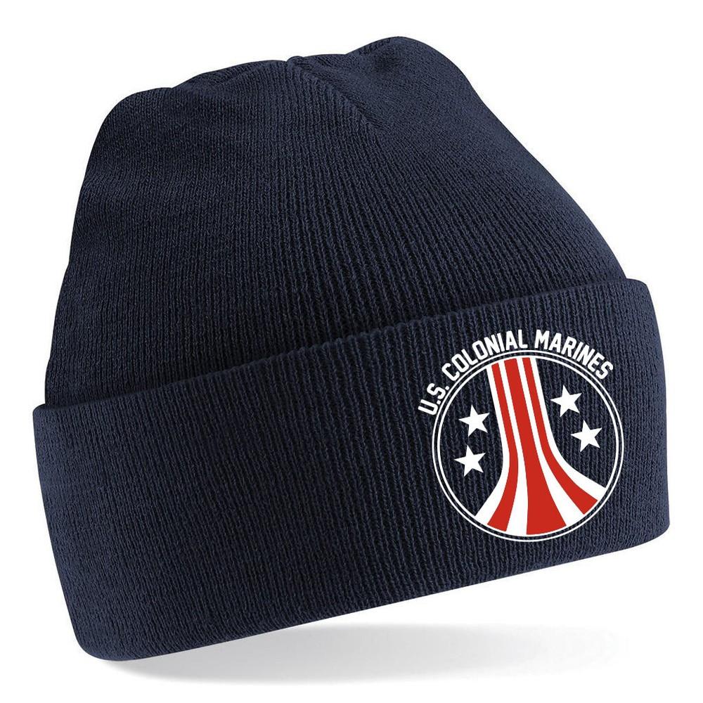 Colonial Marines Inspired By Alien Embroidered Unisex Beanie Hat Unisex T-Shirt XXL