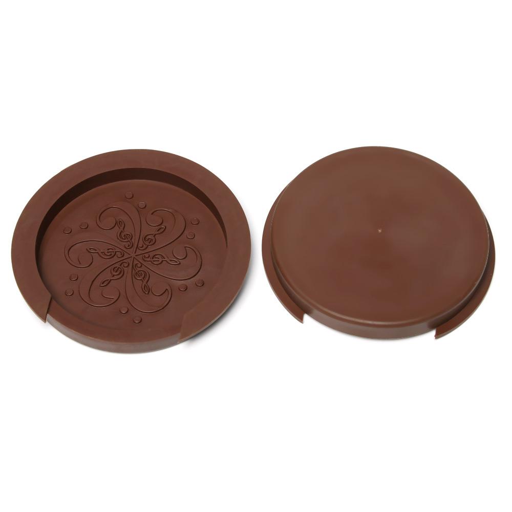 Black Silicone Acoustic Musical Instruments Soundhole Cover Weak Sound Tool Stop Plug Buffer Block