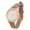 Fieldwork Women's Analog Leather Watch Waterproof 10 ATM Pink Gray WP Jubia ST257Z-6