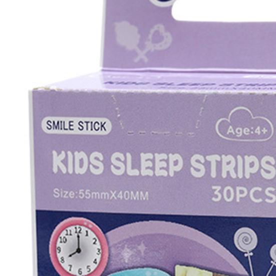 1 Box Breathable Universal Practical Comfortable Mouth Correction Stickers Good Slumber Patch Product Mouth Orthosis Tape