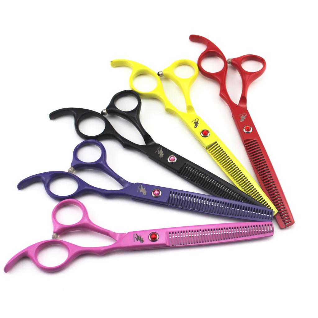 6.5 Inch Freelander, Colored Paint, Pet Scissors, Pet Grooming Thin Cut 5 Colors Optional