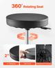 Rolling Mechanic Stool Adjustable Garage Seat 300 lbs Load with Wheels