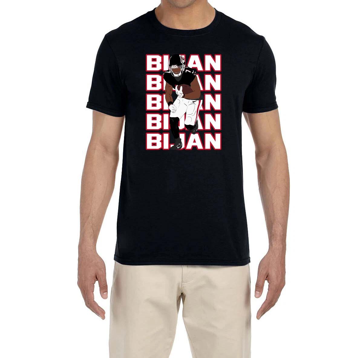 Bijan Robinson Text Pic T-Shirt XXL