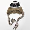 Warm Pullover Cap Knitted Beanie Hat New Knitted Hat  Autumn and Winter