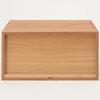 MUJI Stacking Chest Width 37 X Depth 28 X Height Half 2 Drawers Oak Veneer 12381129 18.5cm