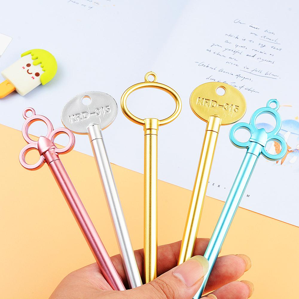 6/12/24PC Cute Key Styling Gel Pens for Kids Birthday Wedding Party Guest Gift Giveaway Pinata Filler Boys Girls Back To School Gifts
