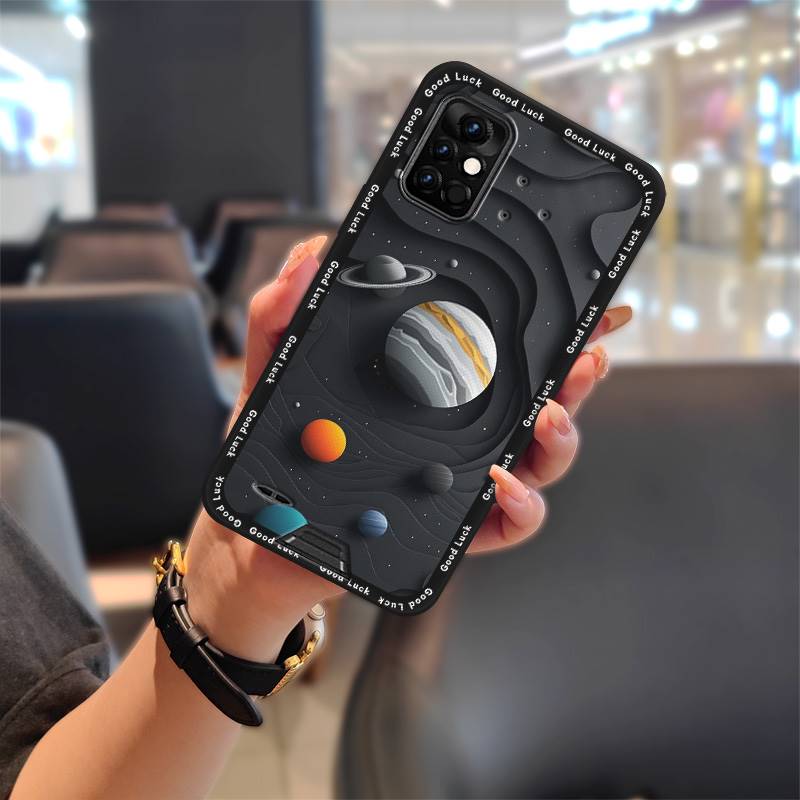 Fashion Design Protective Phone Case For UMIDIGI Bison Pro Anti-knock Durable Cartoon Anti-dust Dirt-resistant Silicone