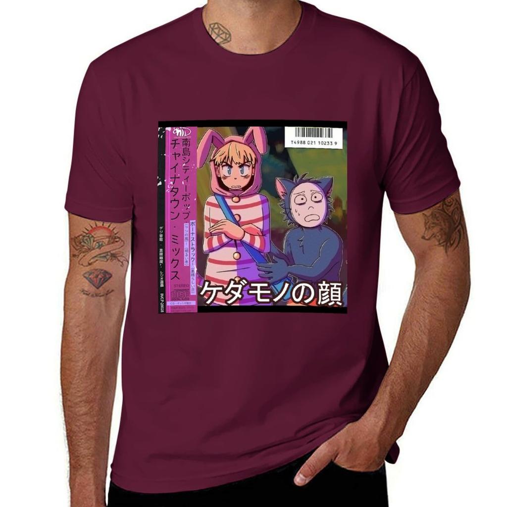 Vaporwave Anime Popee the Performer T-Shirt Plus Size Tops Hippie Clothes Quick-drying Summer Tops Men Clothings