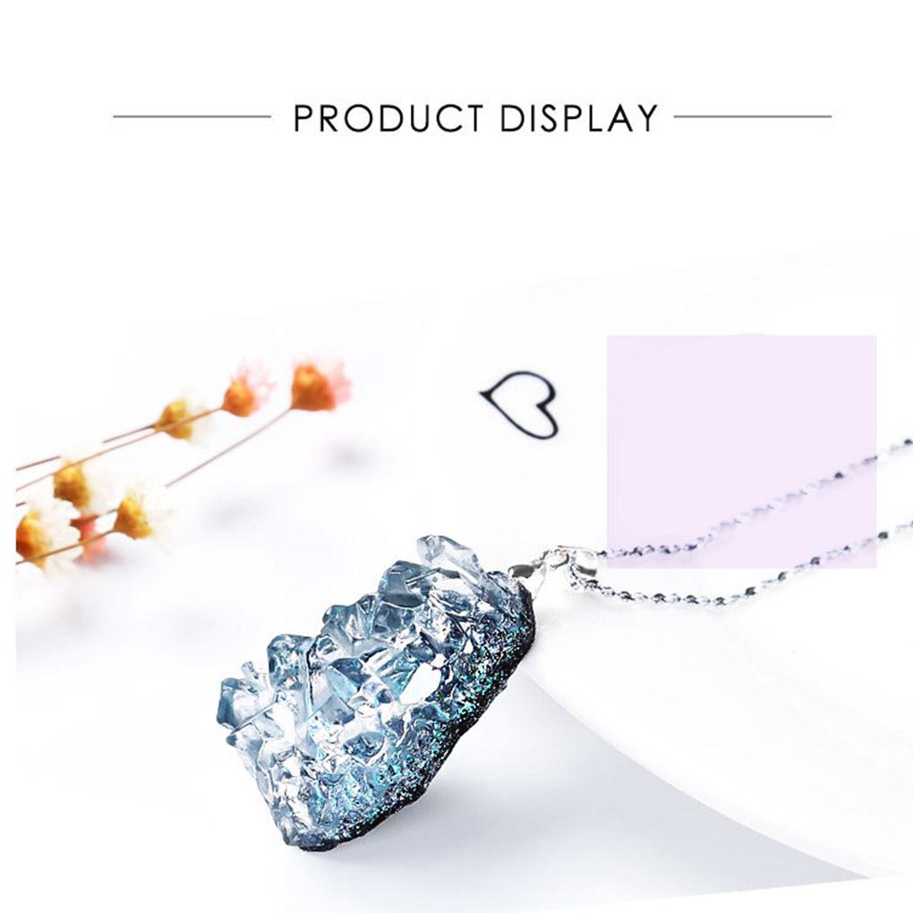 Crystal Resin Pendant Mold Jewelry DIY Making Crafting Silicone Mould Pendant Making Tool Type 4