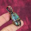 Ruby Fuchsite Pendant Copper Wire Wrapped Pendant Real Gemstone Handmade Jewelry