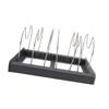 Expandable Pot and Pan Organizers Rack Kitchen Cabinet Pantry Bakeware Holder Shelves Lid with 7