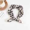 [18 cotton and linen] French high-end bag head small square scarf women's seaside photo silk scarf spring and autumn decorative versatile scarf