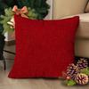 Rood Witte Streep Kussenhoezen Hedendaagse Kleurblok Polyester Kerst Winter Huis Bank Decor